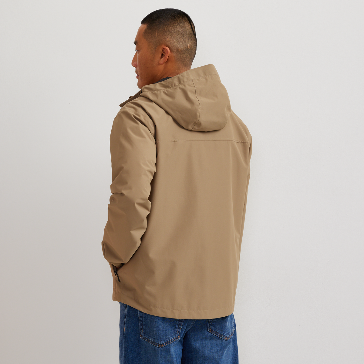 Men's Rainfoil® Storm Jacket-Dk Khaki-Regular-F1