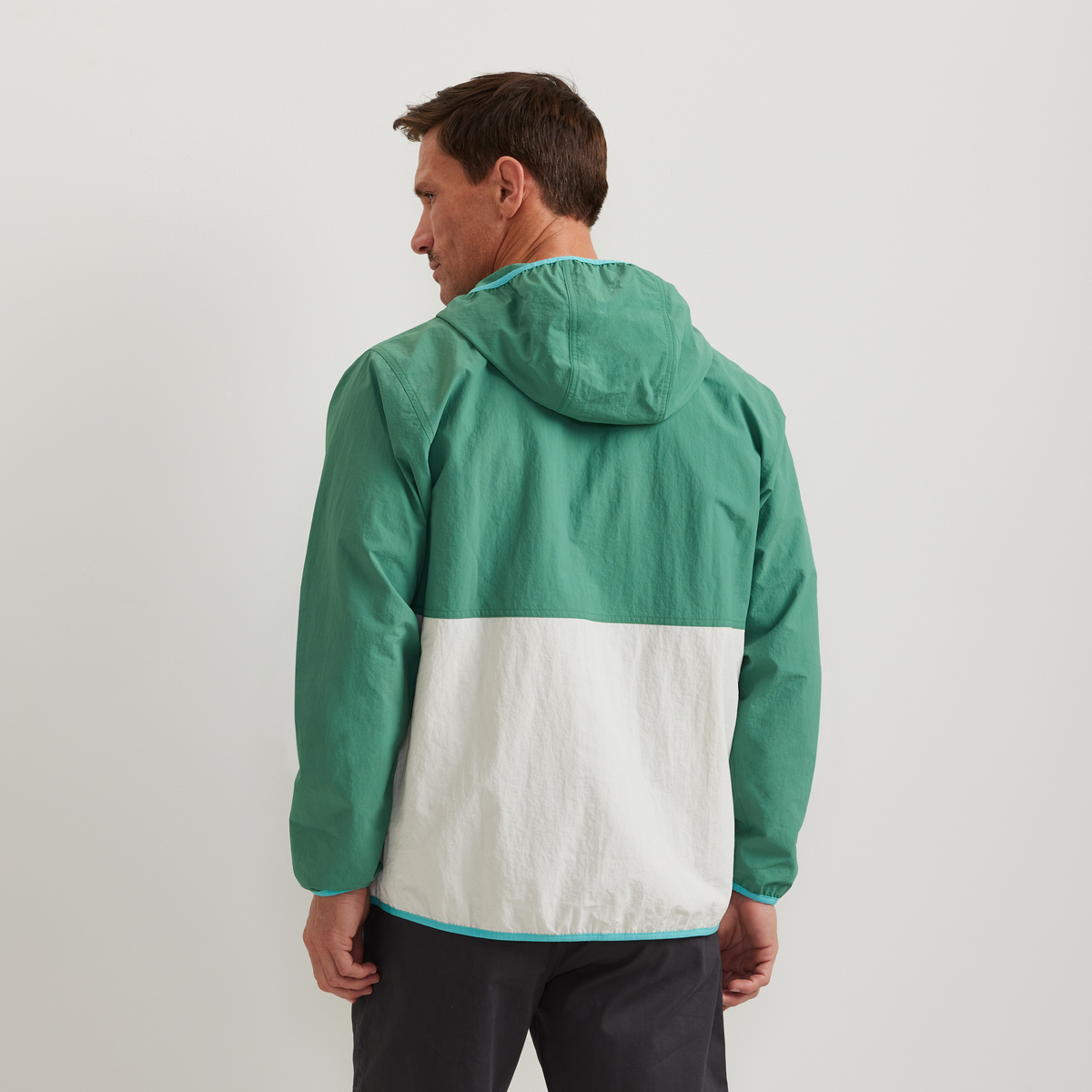 Men's Zephyr Wind Anorak-Vibrant Green-Regular-F1