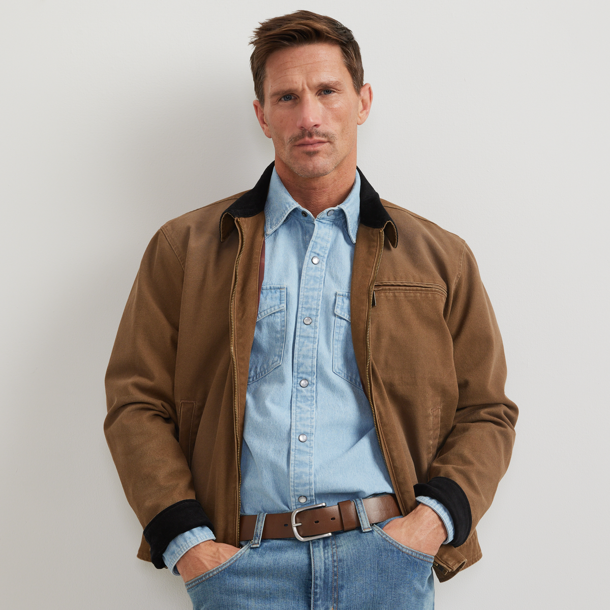 Men's Seabrook Vintage Washed Jacket-BLANK-Regular-T1