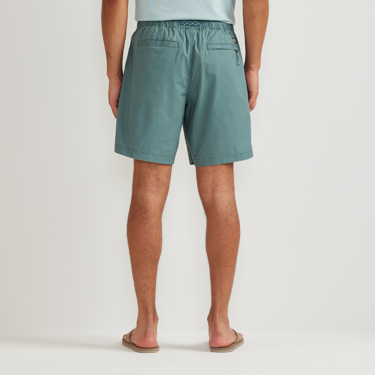 Men's Top Out Ripstop Shorts-Patina-Regular-F1