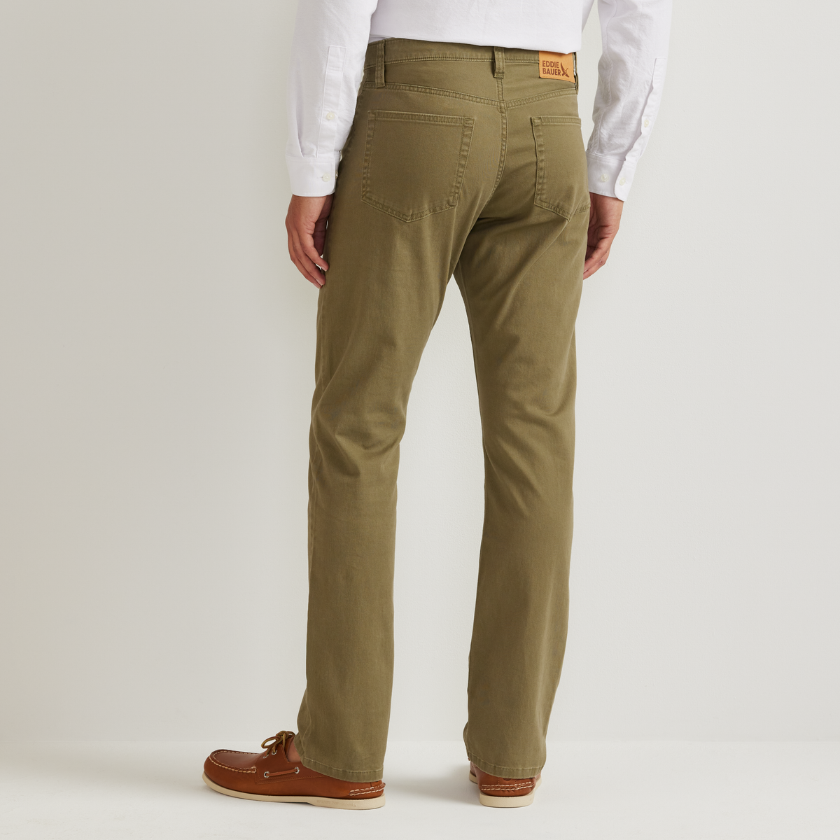 Men's Legend Wash Twill 5-Pocket Pants-Alder-Regular-F1