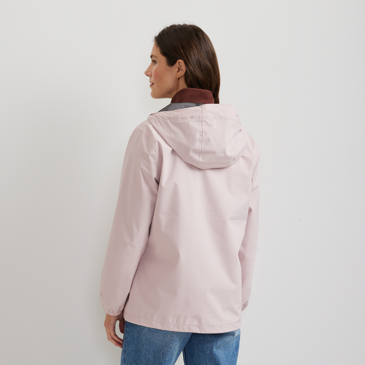 Women's Rainy Pass Water-Repellent Hooded Jacket-Calla Lily-Regular-F1