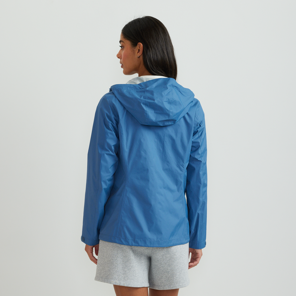 Women's RipPac® Pro Waterproof Hooded Rain Jacket-Regular-Tile Blue-22