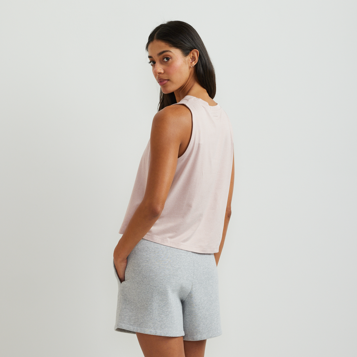 Women's Surreal Travel Tank-Calla Lily-Regular-F1