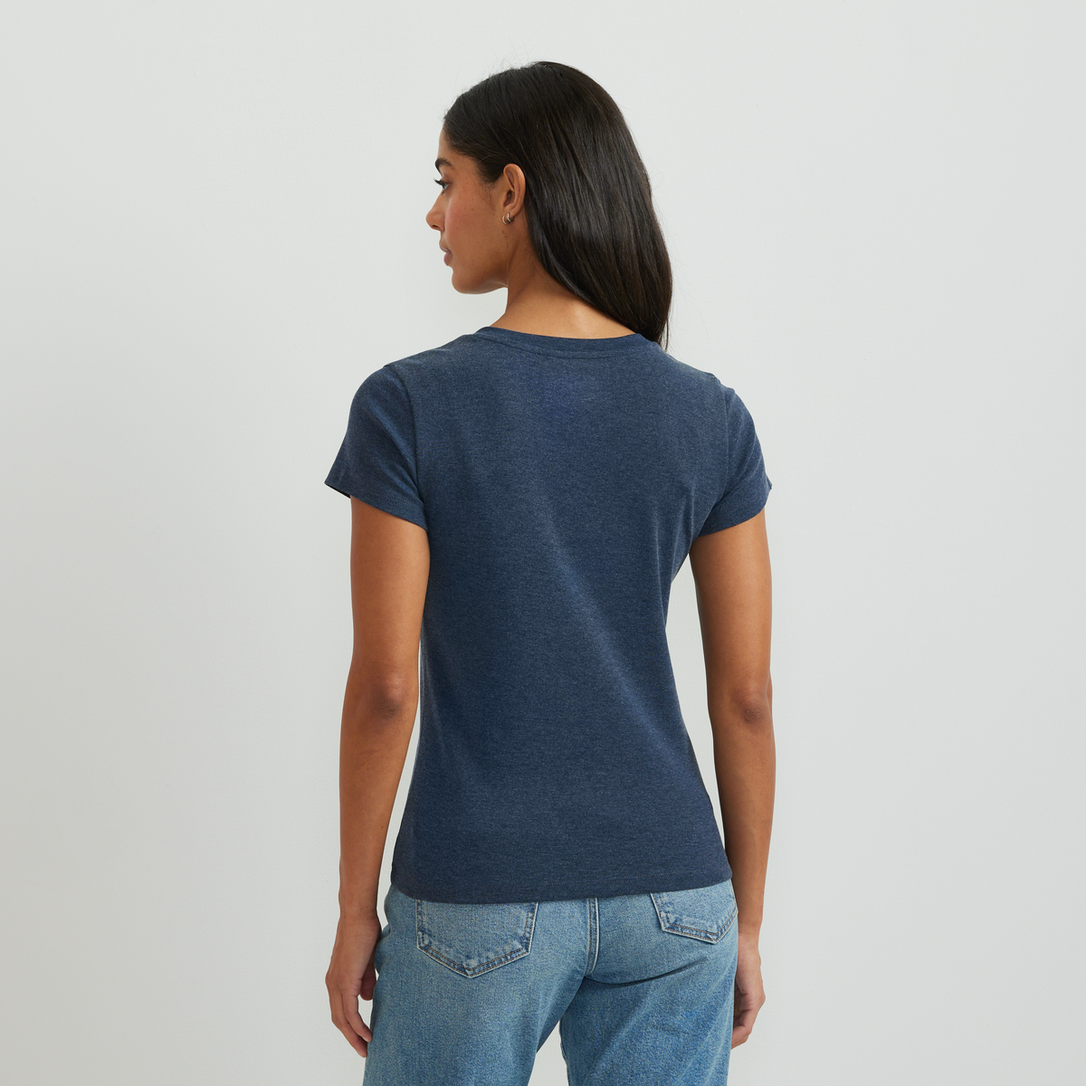 Women's Everyday Short-Sleeve V-Neck T-Shirt-Brook-Regular-F1