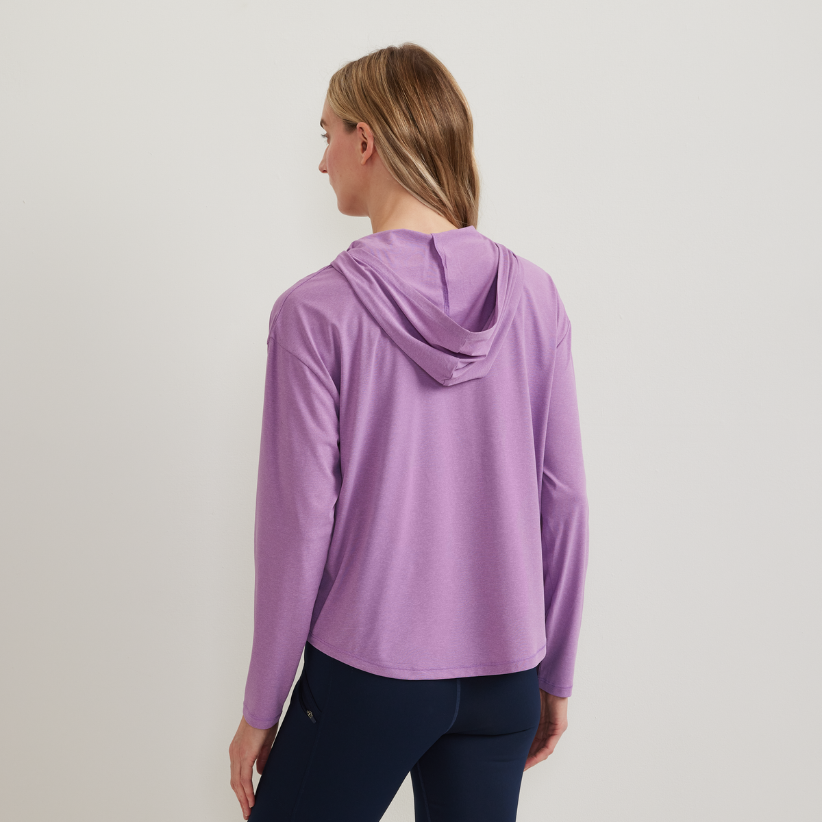 Women's Trek Light Hike Hoodie-Hydrgea-Regular-F1