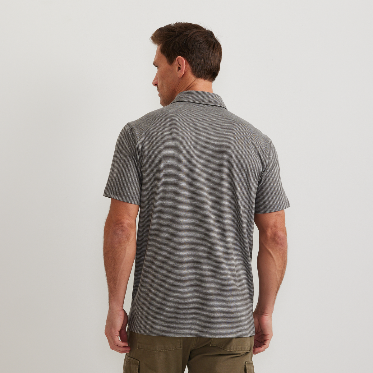 Men's Mountain Trek 2.0 Polo-Carbon-Regular-F1