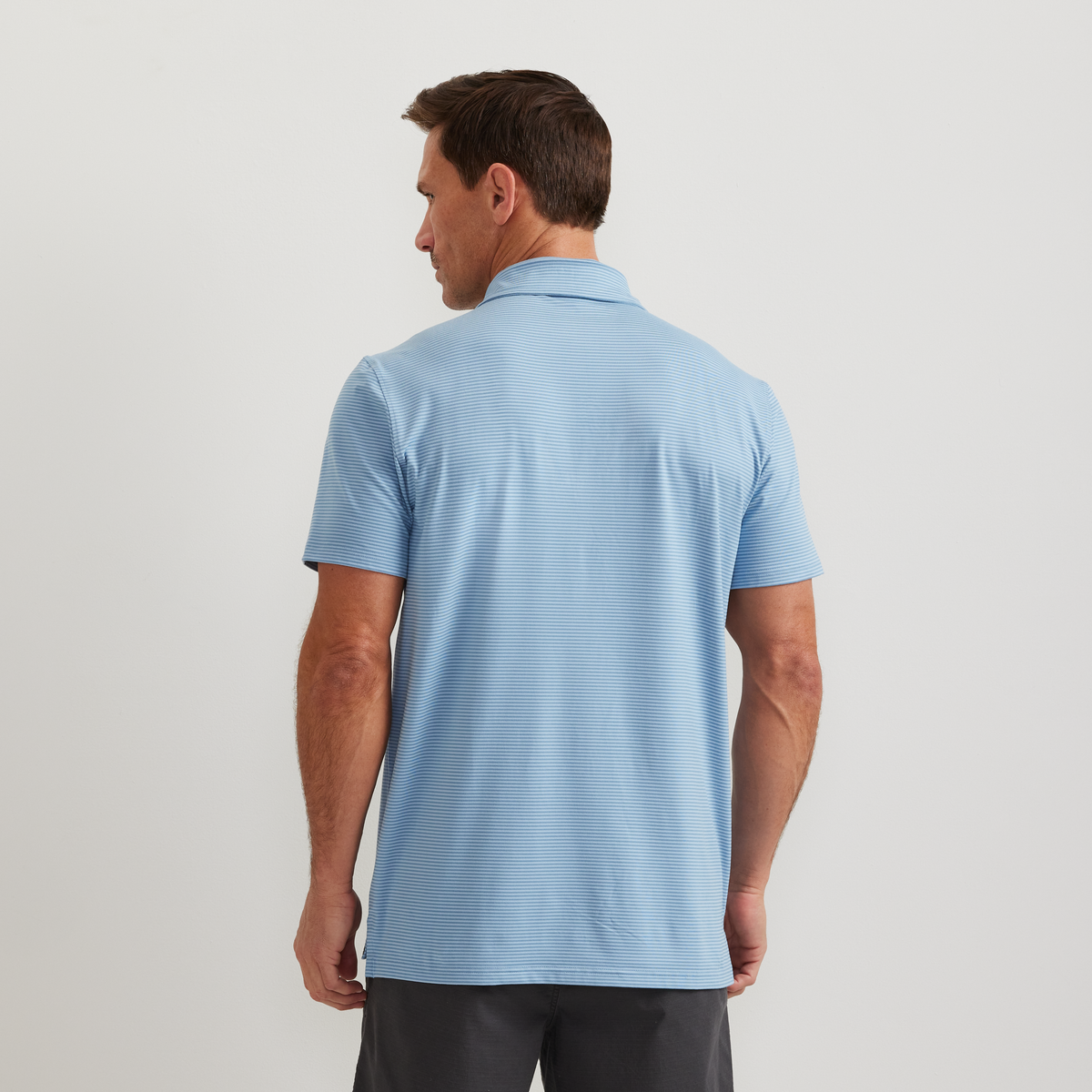 Men's Mountain Trek 2.0 Polo-Blue Fog-Regular-F1