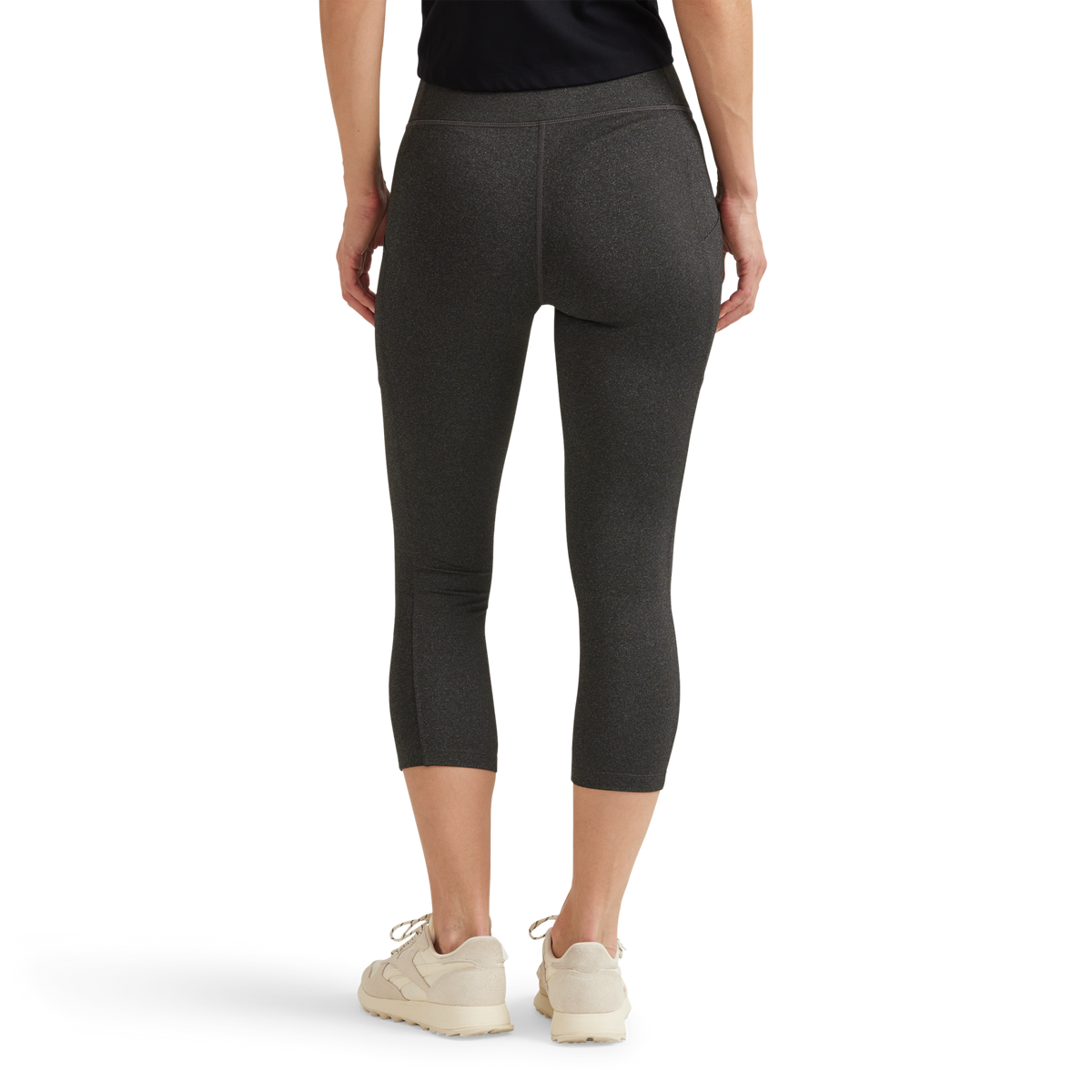 Women's Traverse Trail High-Rise Capris Charcoal Htr Regular-4