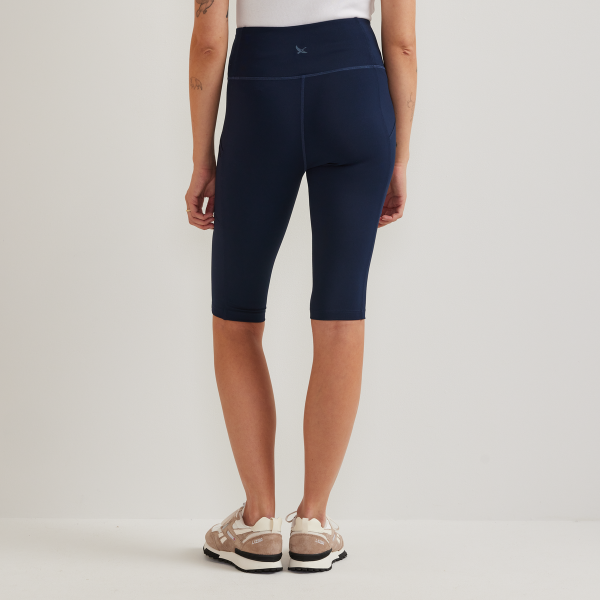 Women's Traverse Trail High-Rise Knee Shorts-Brook-Regular-F1