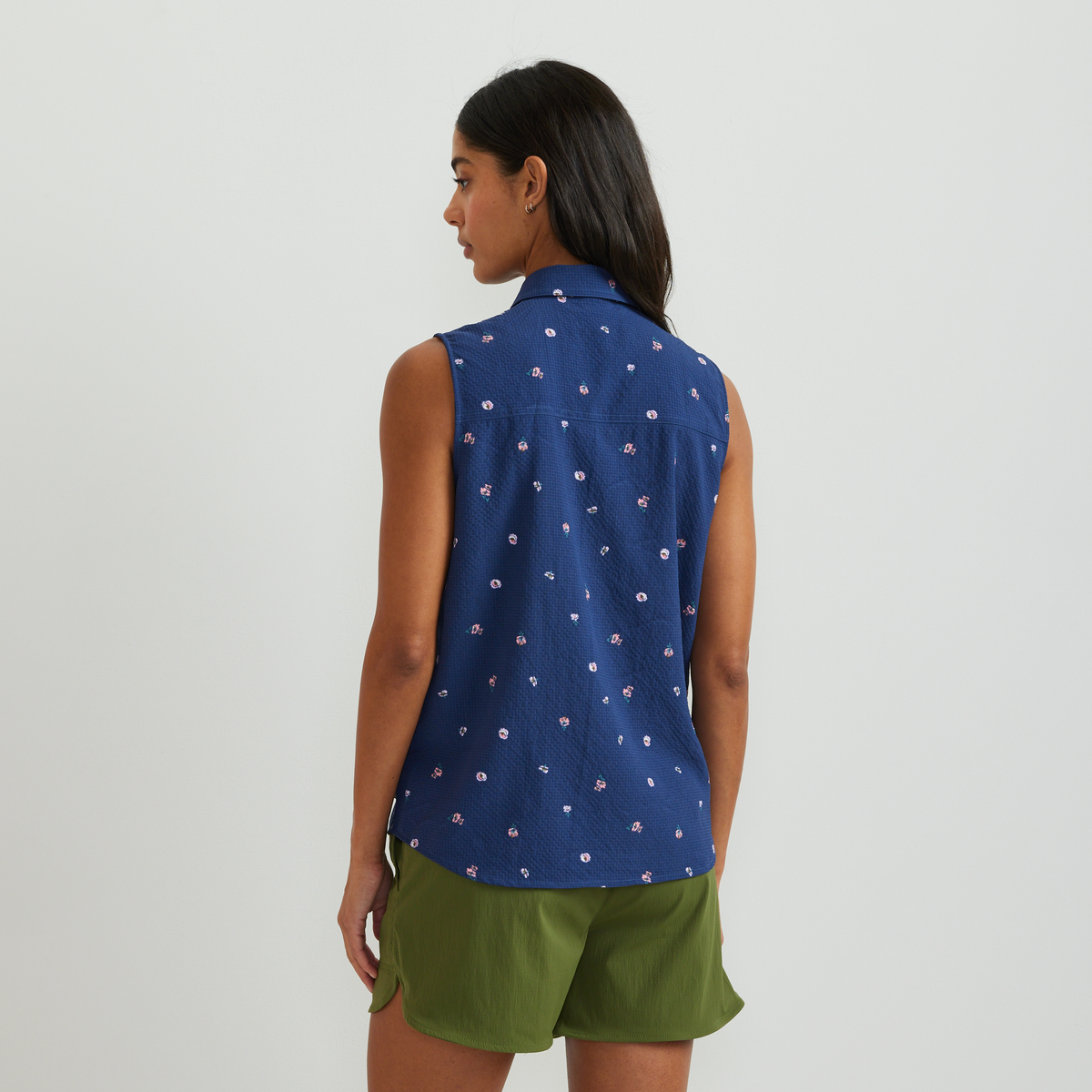Women's Sleeveless Mountain Shirt 3.0 - Print-Dusk-Regular-F1