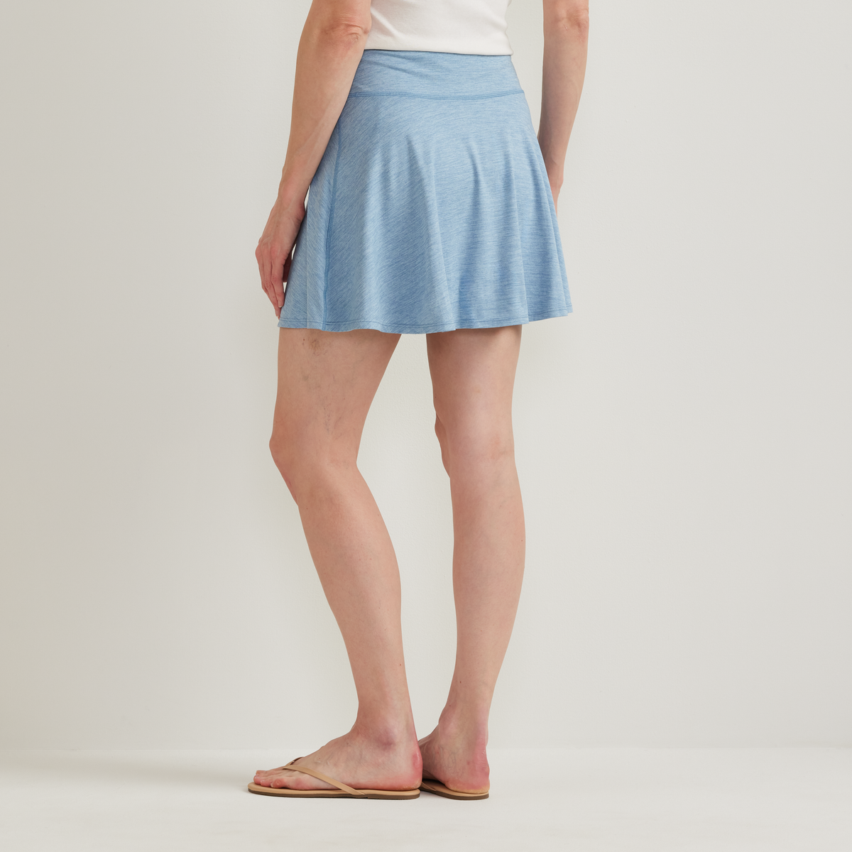 Women's Sightseer Knit Skort-Blue Fog-Regular-F1