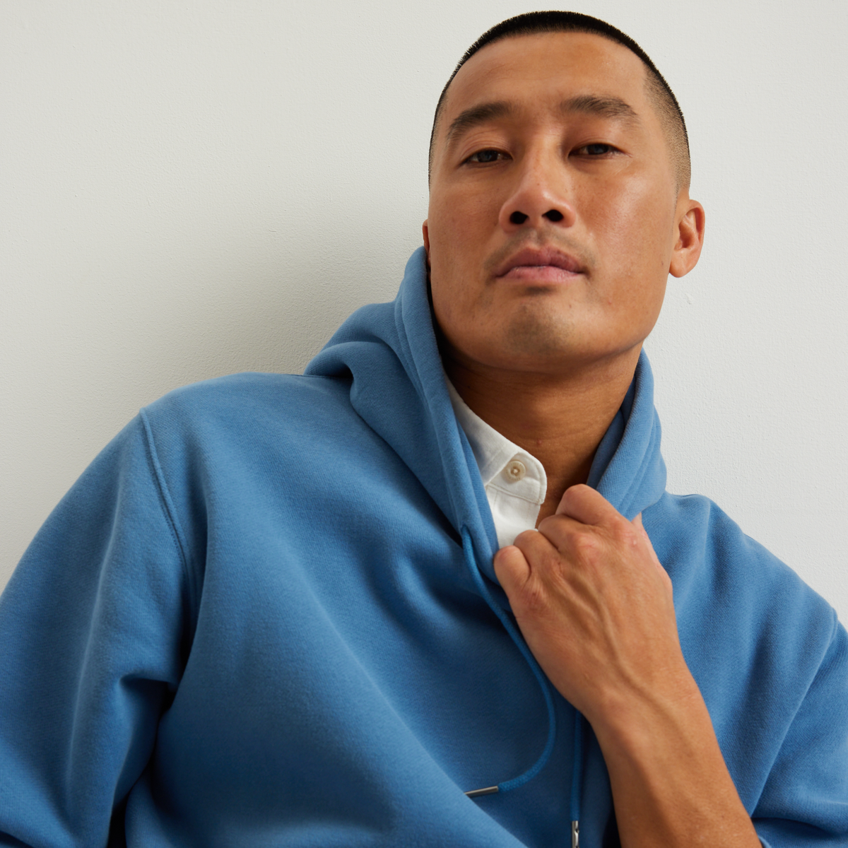 Men's Vintage Soft Pullover Hoodie-Tile Blue-Regular-T1