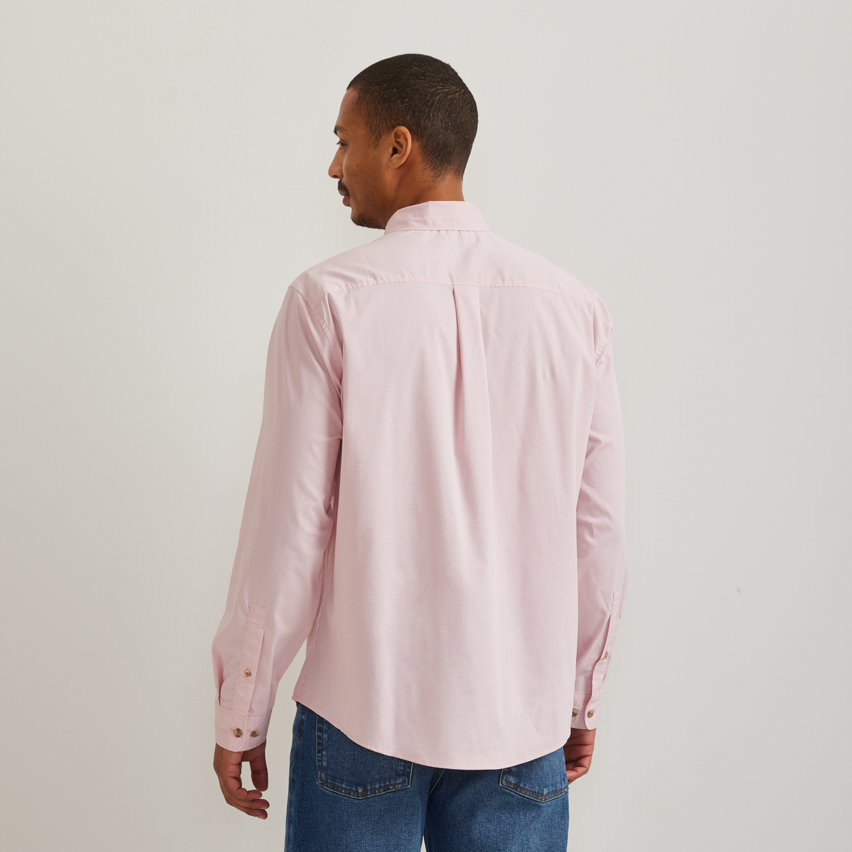Men's Voyager Flex Long-Sleeve Shirt-Lt Berry-Regular-F1