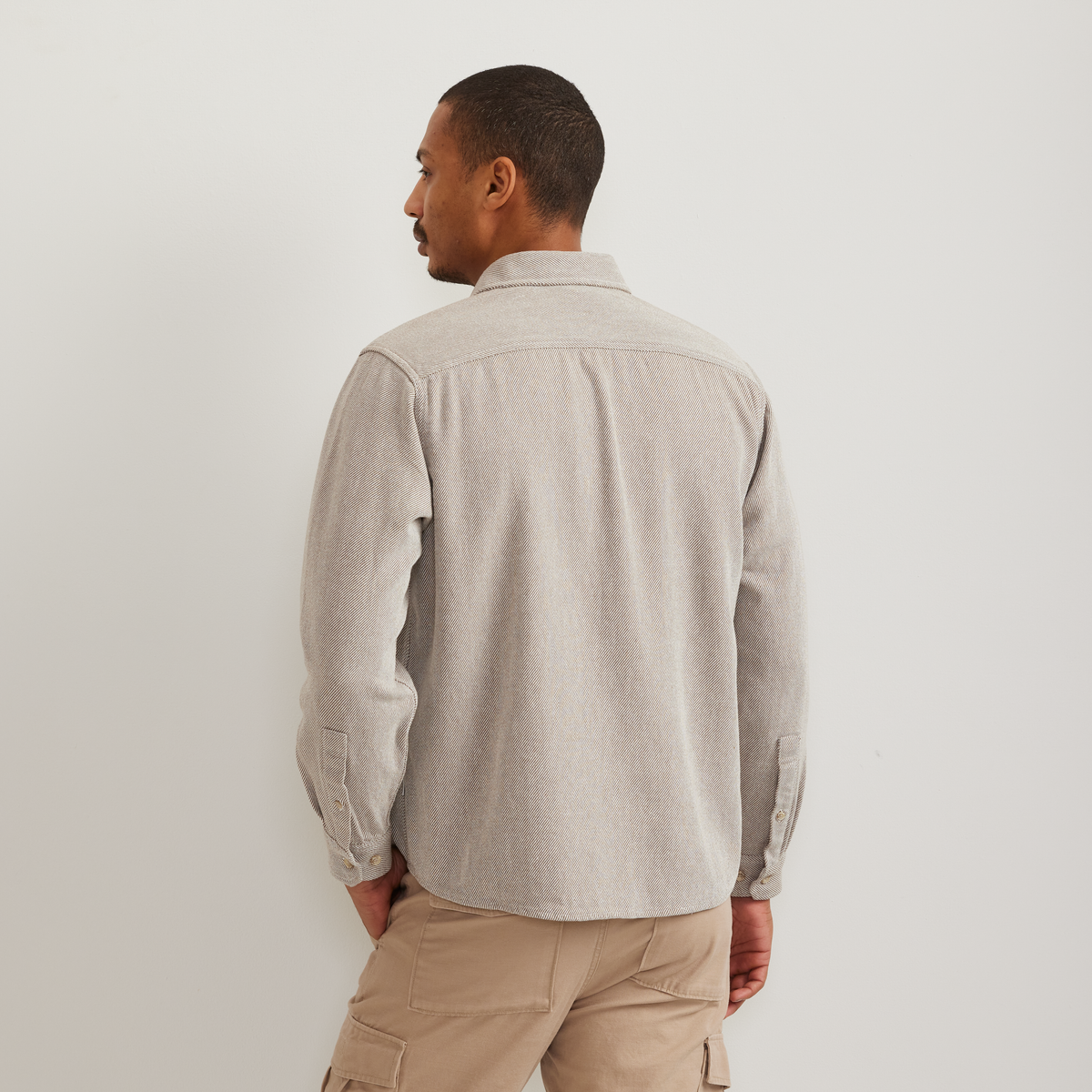 Men's Dawn Patrol Long-Sleeve Shirt-Mushroom-Regular-F1