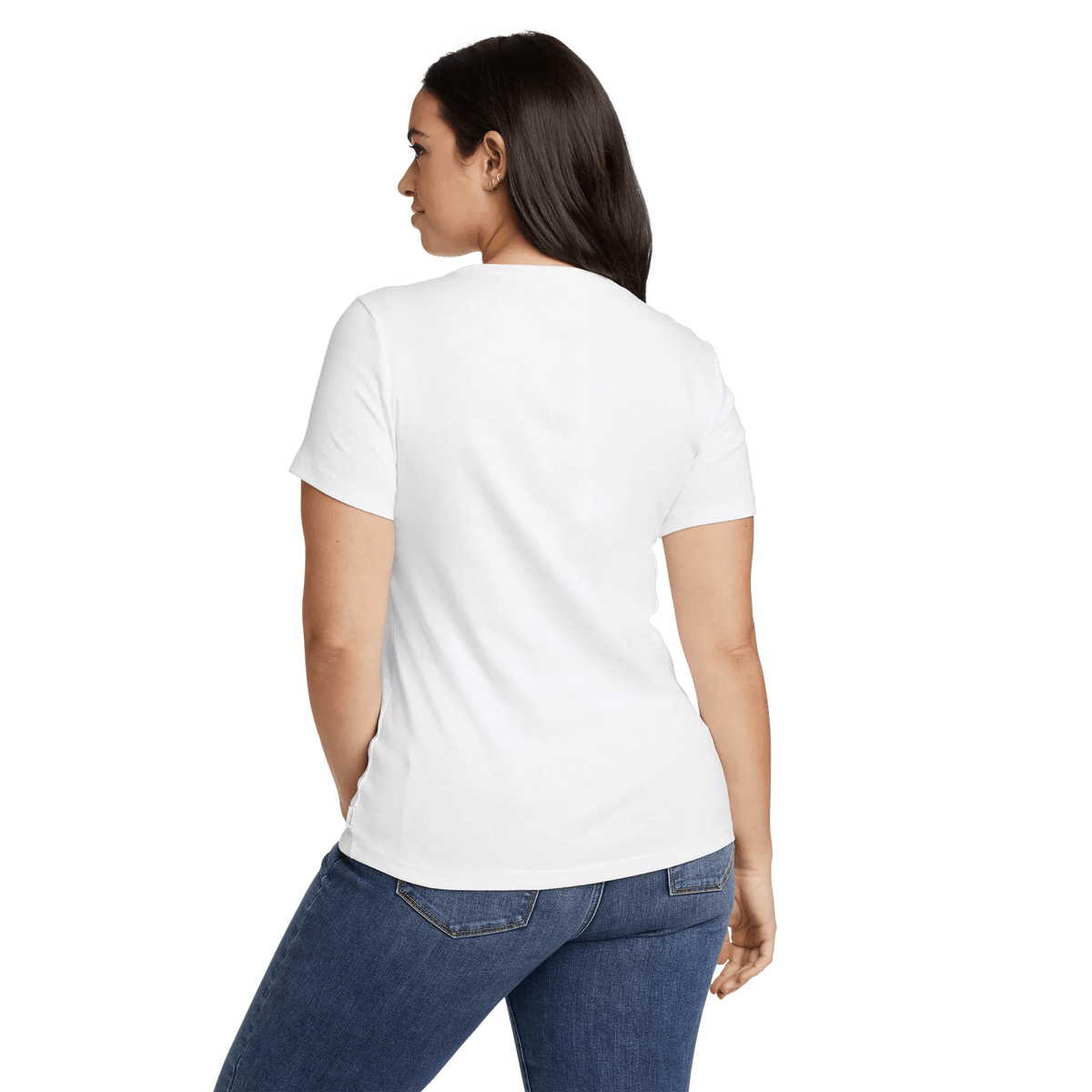 Fav Short-Sleeve Crew T-Shirt White Regular-3