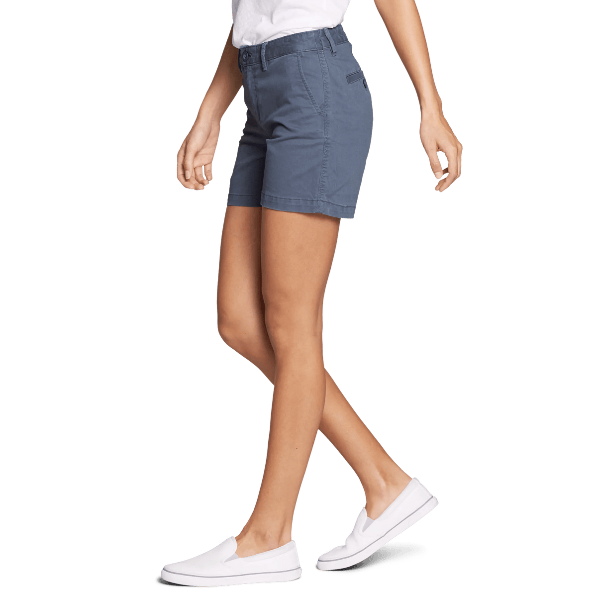 Women's Willit Stretch Legend Wash Shorts - 5"-Dusted Indigo-Regular-5