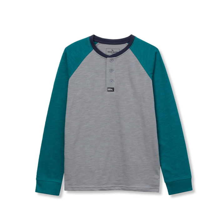 Boys Basin Henley Shirt