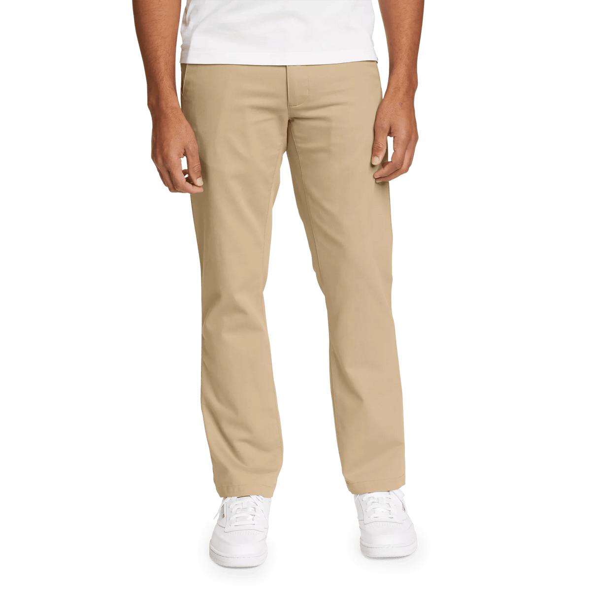 Men's Flex Sport Classic Fit Chino Pants-Light Khaki-Regular-3