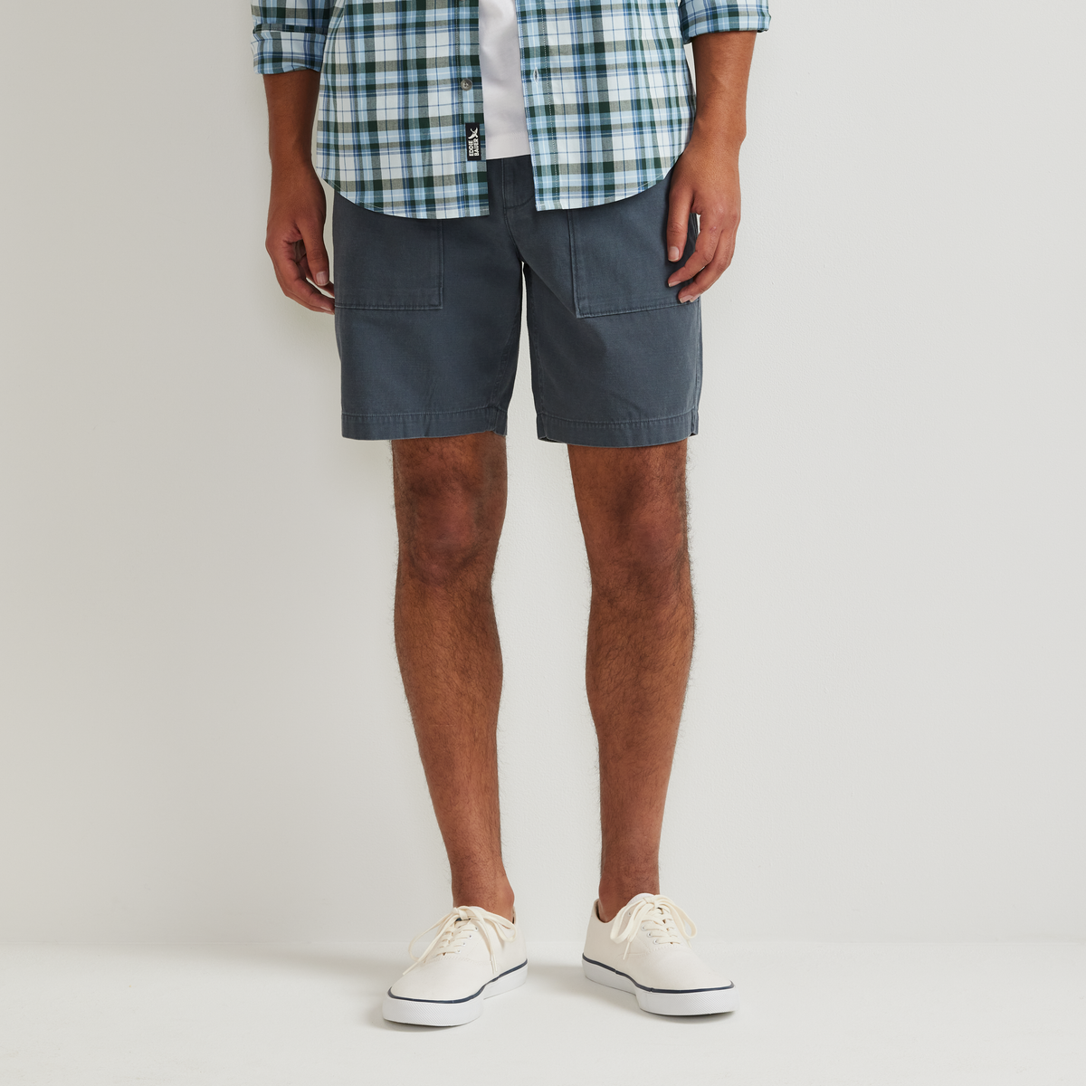 Men's Interbay Utility Shorts-Storm-Regular-C1