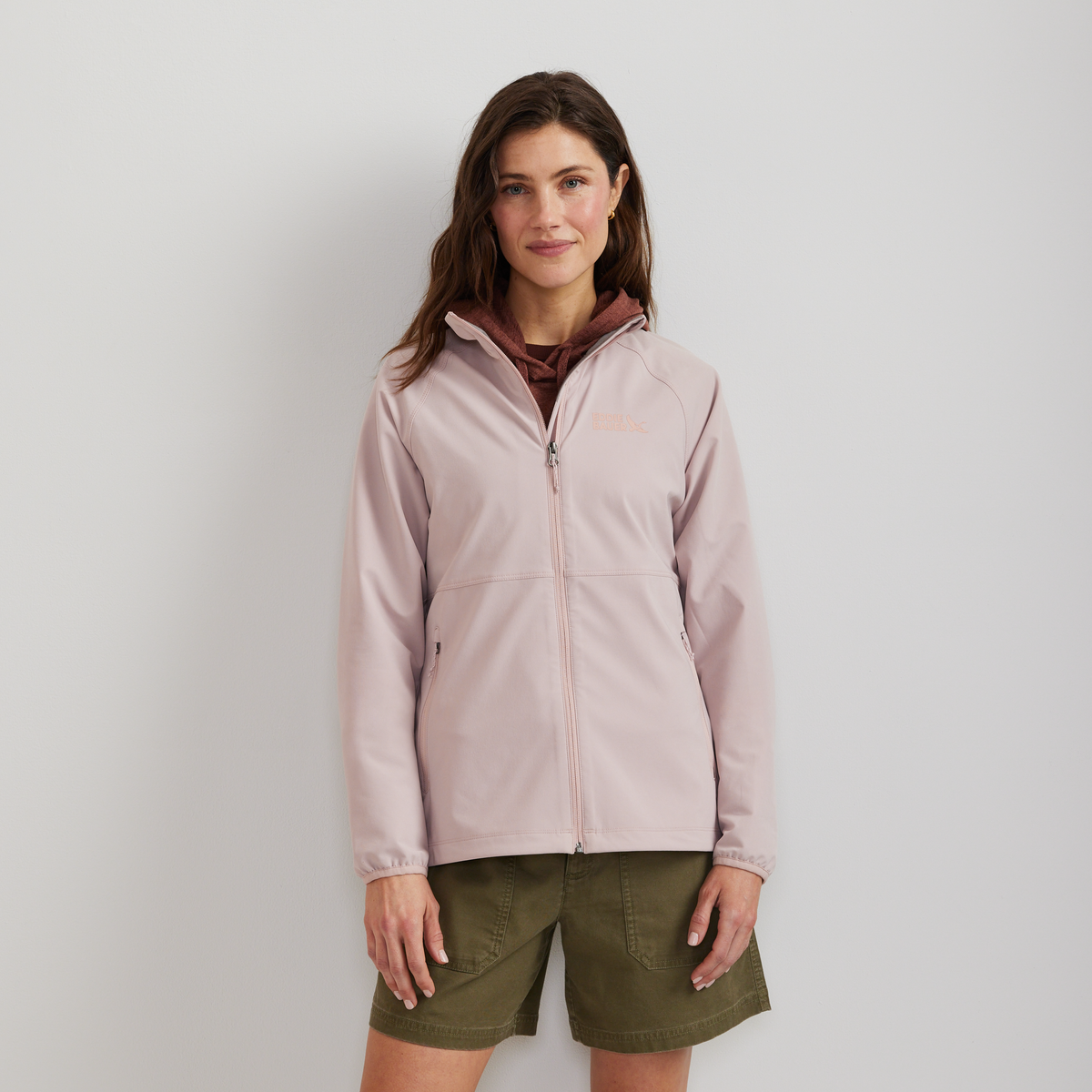 Women's Stratify Soft Shell Jacket-Calla Lily-Regular-C1