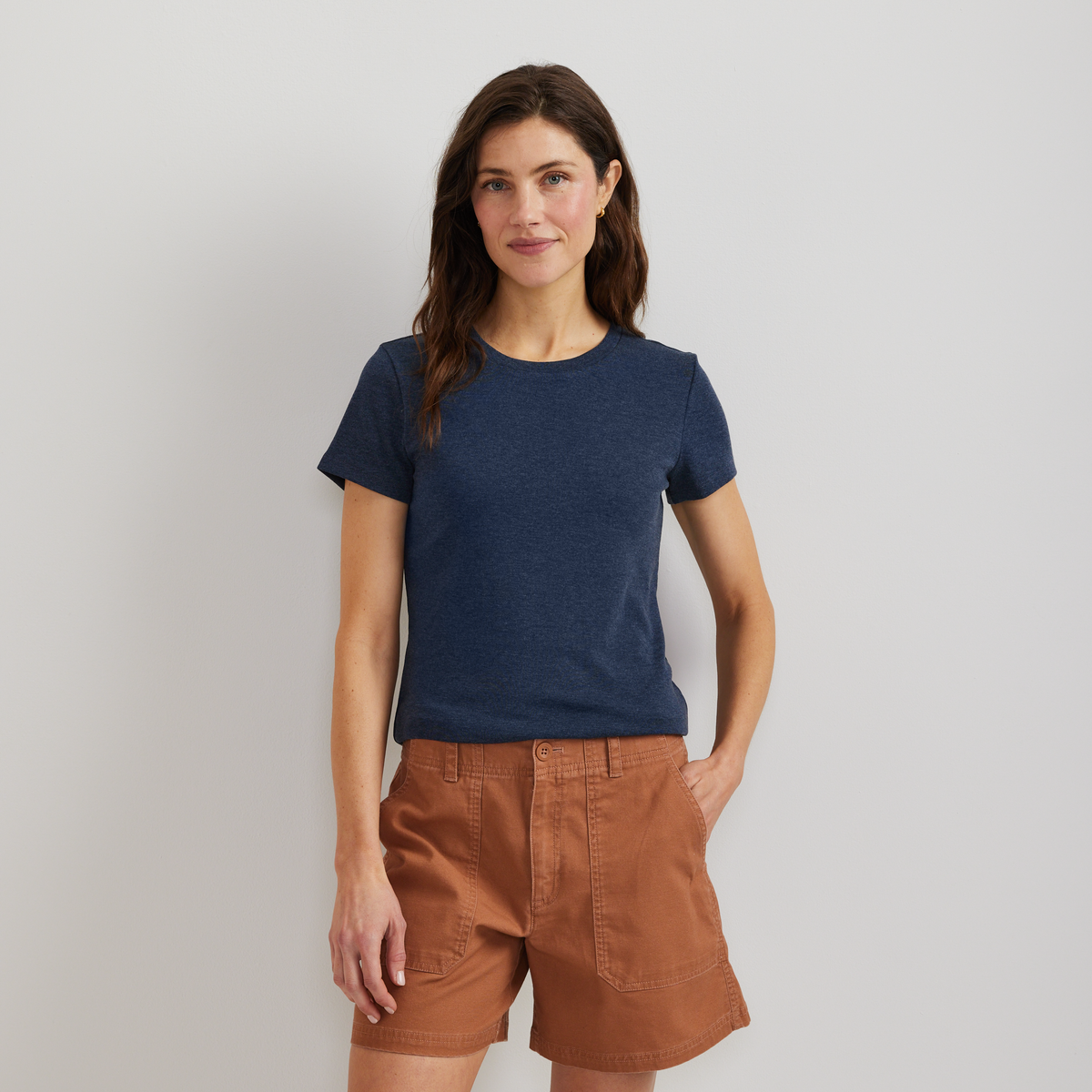 Women's Everyday Short-Sleeve Crewneck T-Shirt-Brook-Regular-C1
