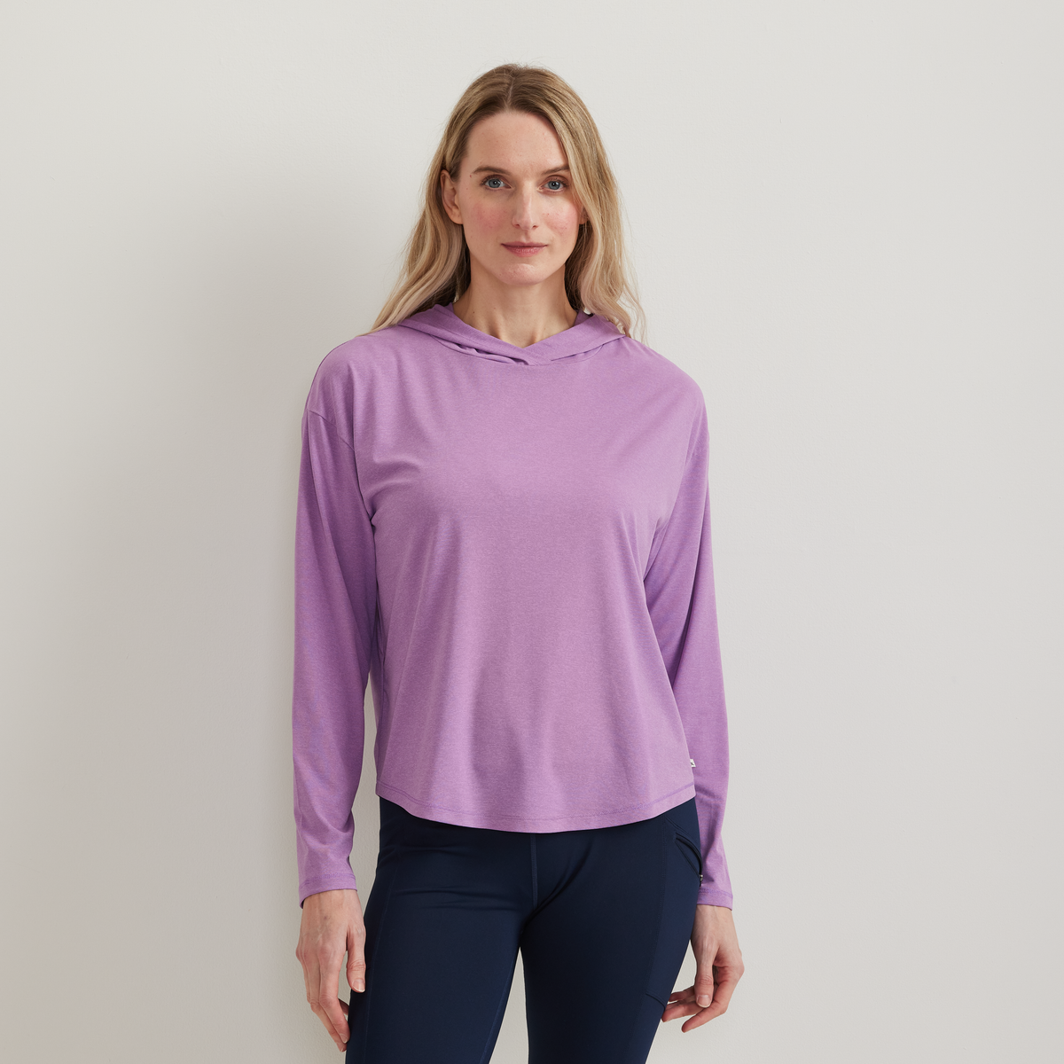 Women's Trek Light Hike Hoodie-Hydrgea-Regular-C1
