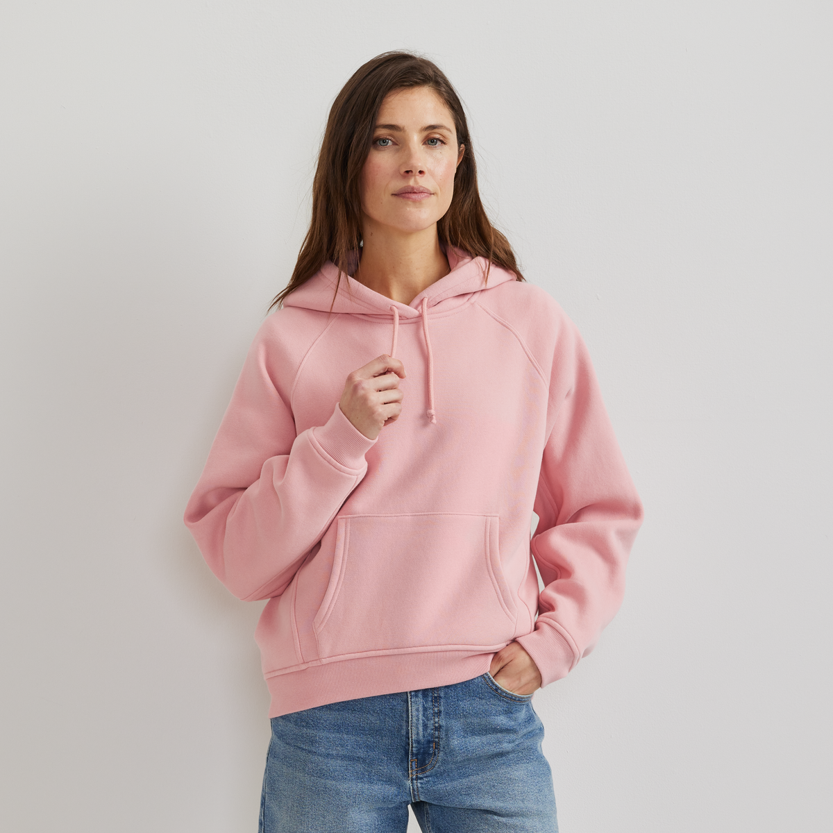 Women's Vintage Soft Pullover Hoodie-Lt Berry-Regular-C1