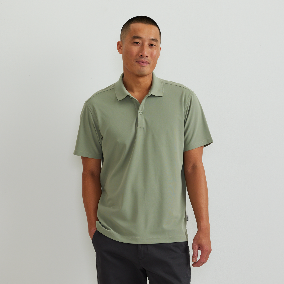 Men's SS Fairway Polo-Dusty Sage-Regular-C1