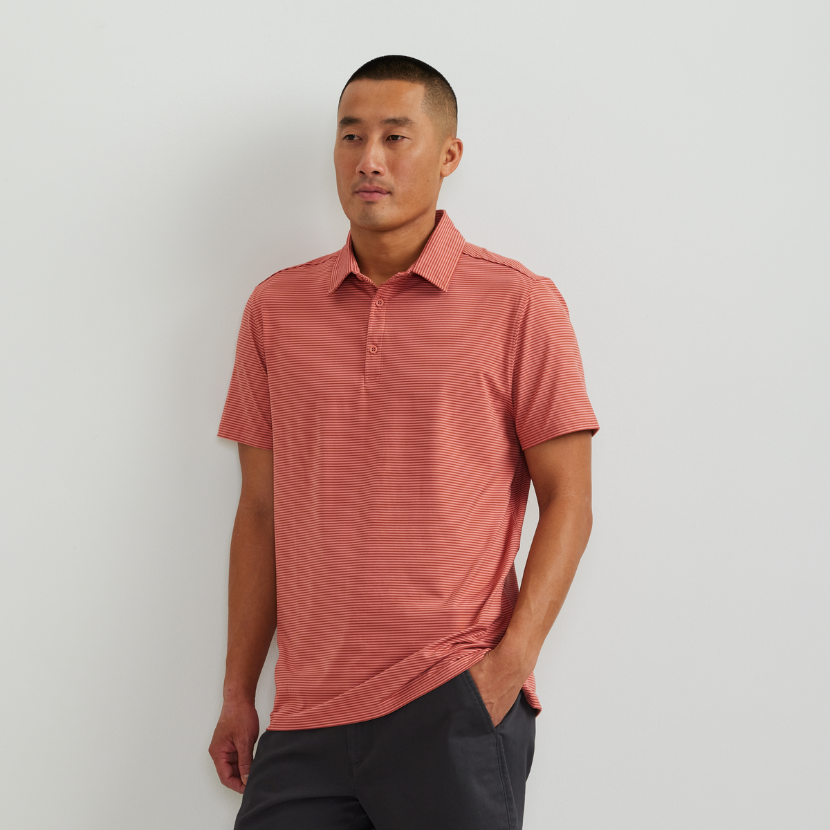 Men's Mountain Trek 2.0 Polo-Tangelo-Regular-C1