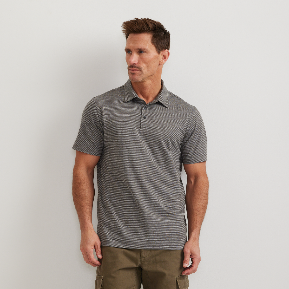 Men's Mountain Trek 2.0 Polo-Carbon-Regular-C1