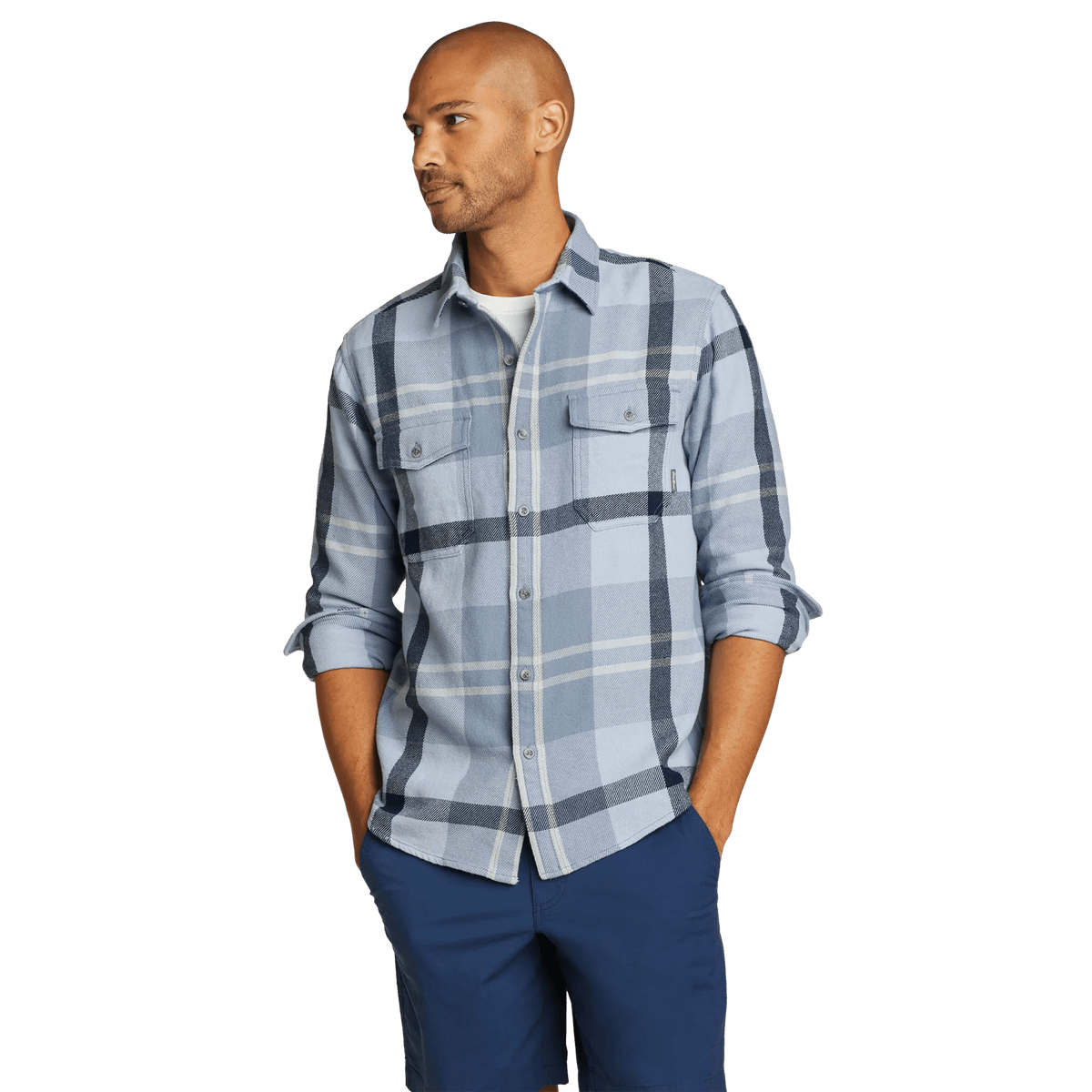 Men's Dawn Patrol Long-Sleeve Shirt-Blue-Regular-6