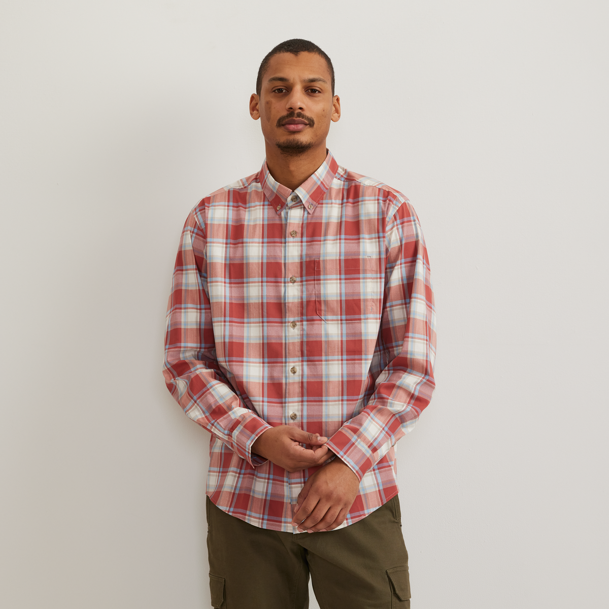 Men's Voyager Flex Long-Sleeve Shirt-BLANK-Regular-C1