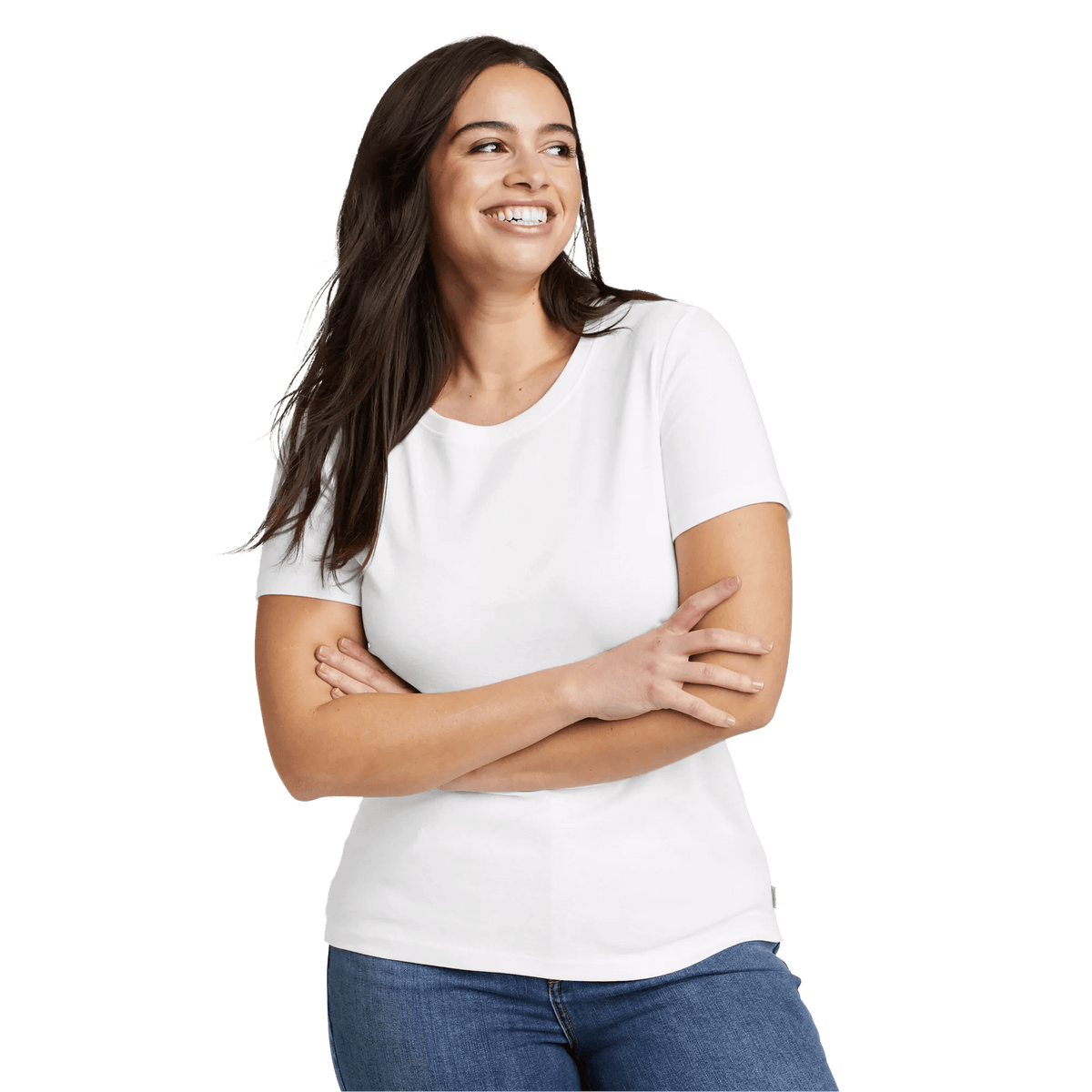 Fav Short-Sleeve Crew T-Shirt-White-Regular-7