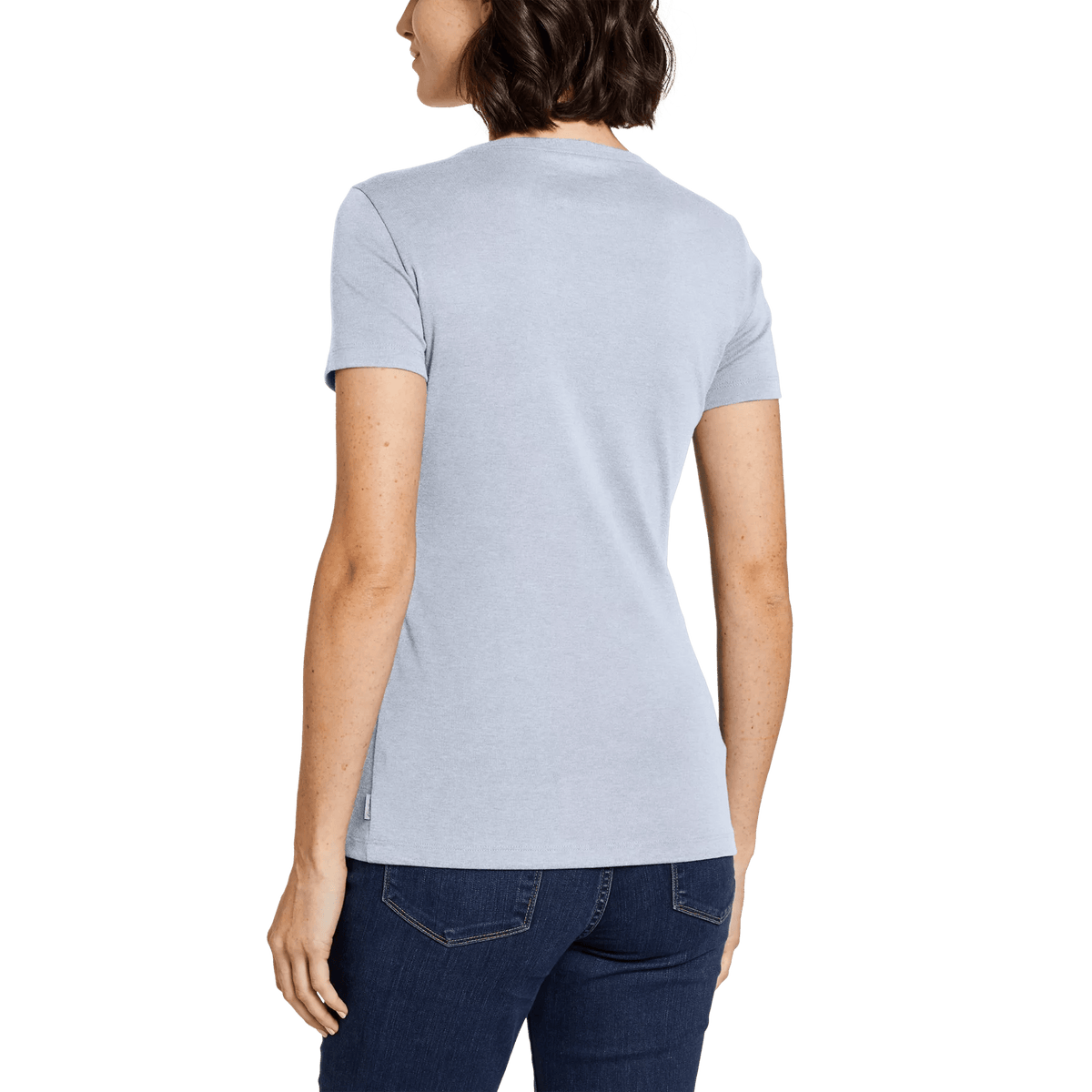 Fav Short-Sleeve Crew T-Shirt-Htr Indigo-Regular-7