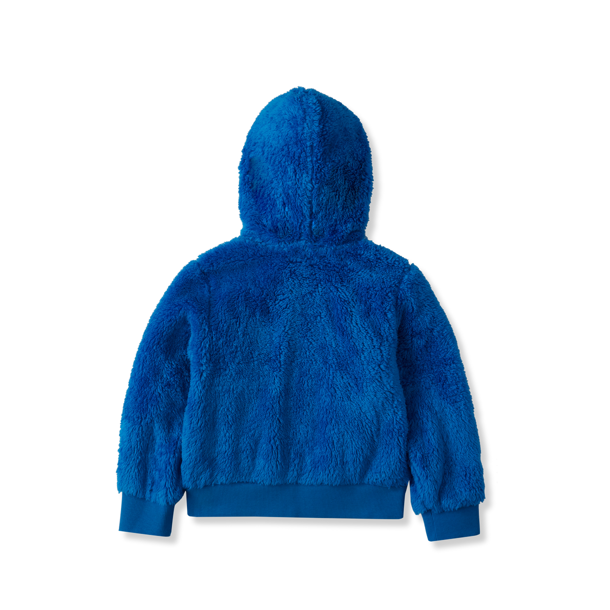 Toddler Hooded Quest Plush Fleece Jacket-French Blue-2