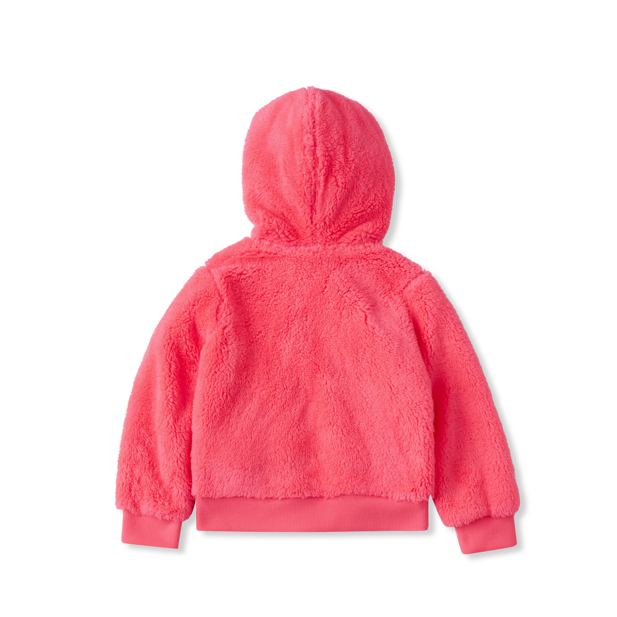 Toddler Hooded Quest Plush Fleece Jacket-Punch-5