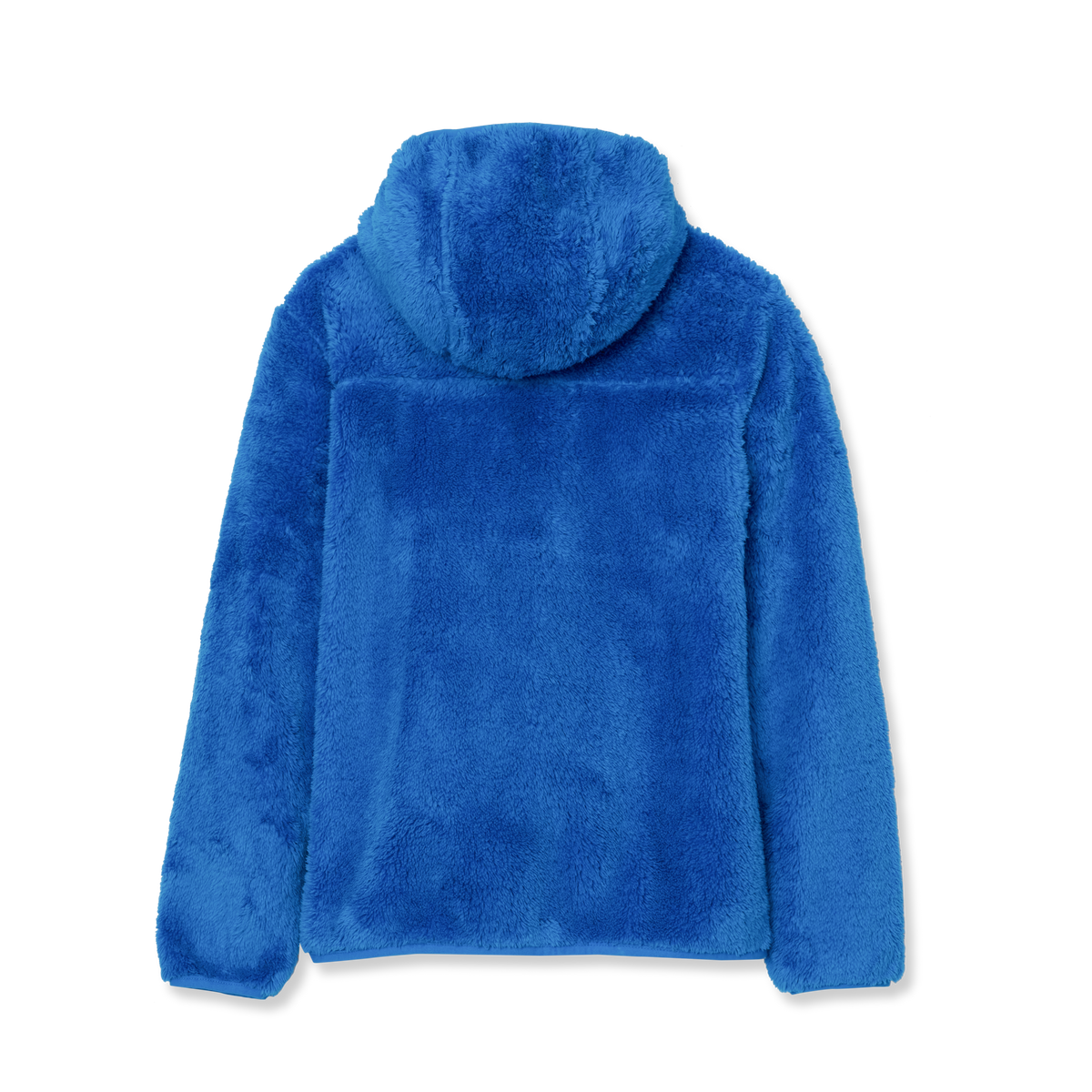 Kids' Hooded Quest Plush Fleece Jacket-French Blue-5