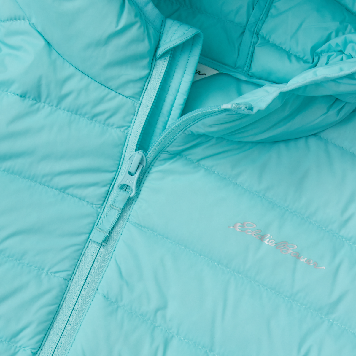 Down Hooded JKT-Aqua-3