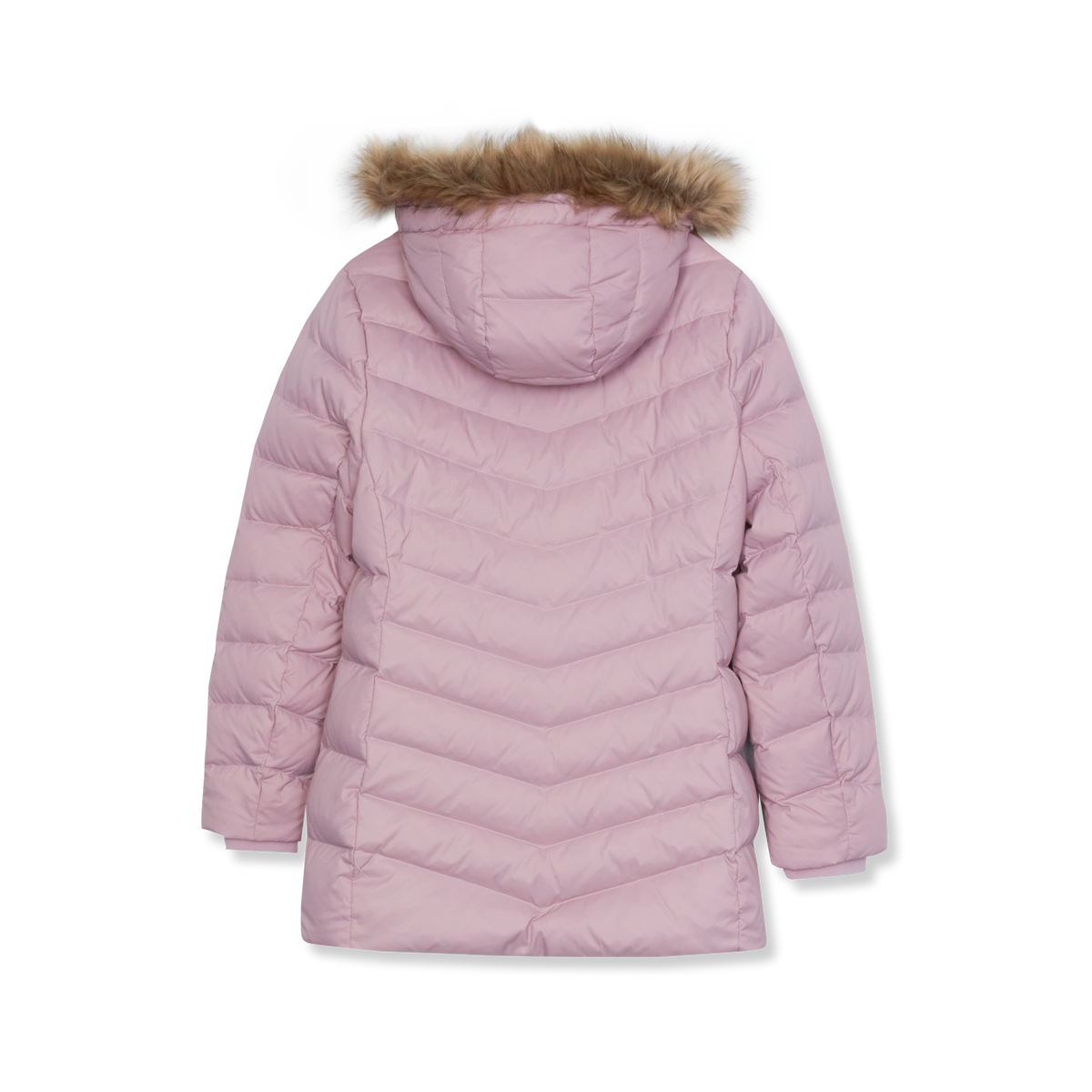 Girls' Sun Valley Down Parka-Dawn Pink-6