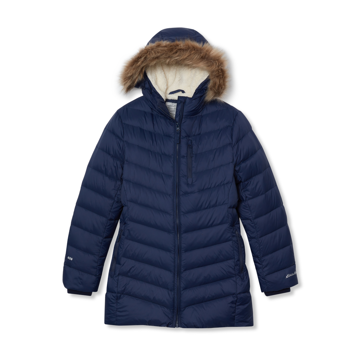 Girls' Sun Valley Down Parka-Peacoat-9