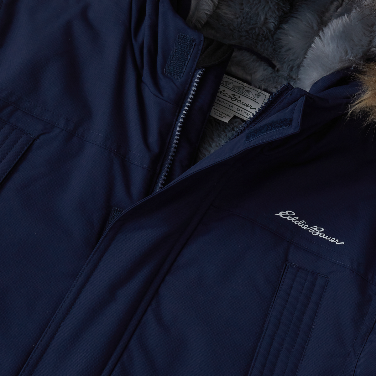 Boys' Superior Down Parka-Peacoat-7