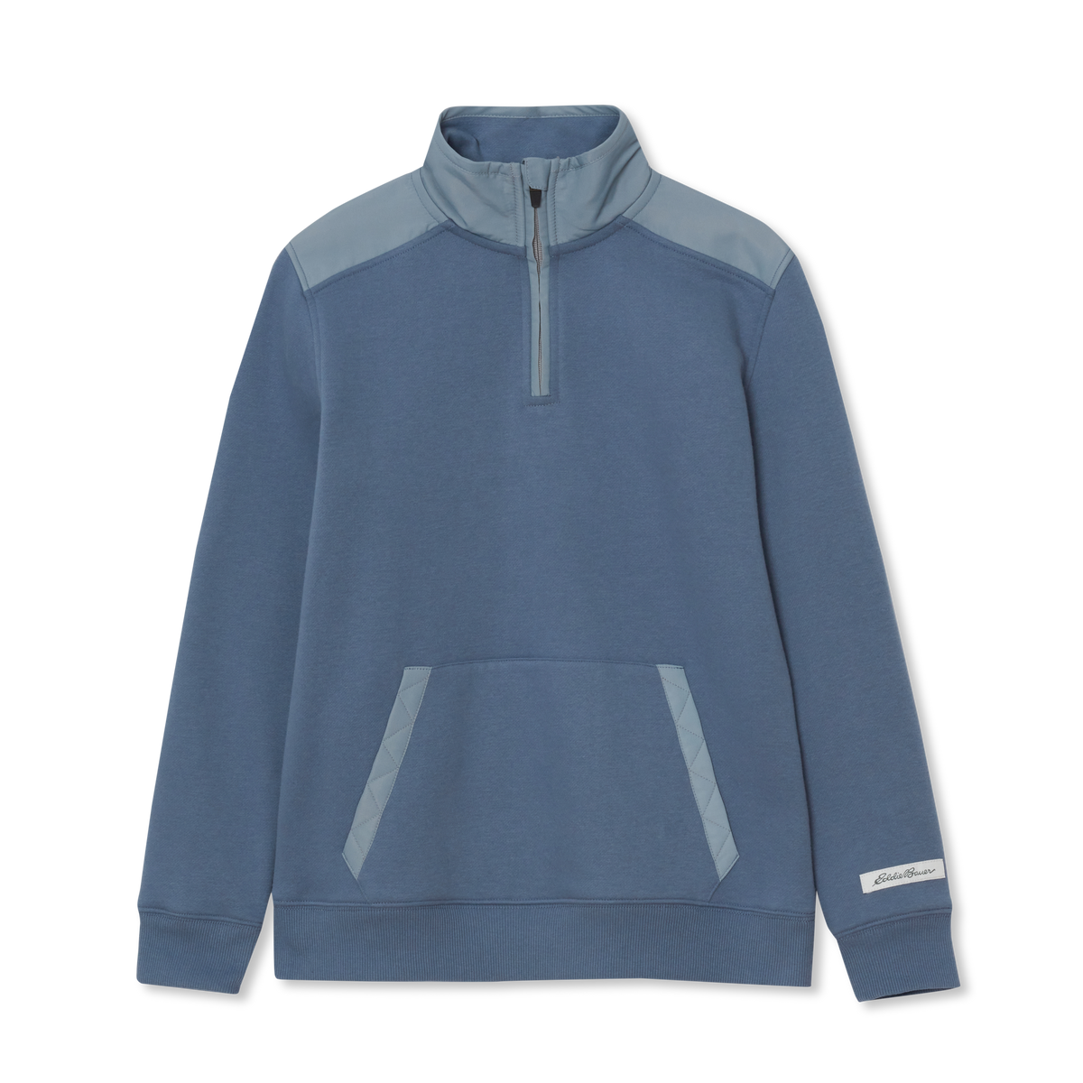 Boys' Radiator Fleece Quarter-Zip-China Blue-1