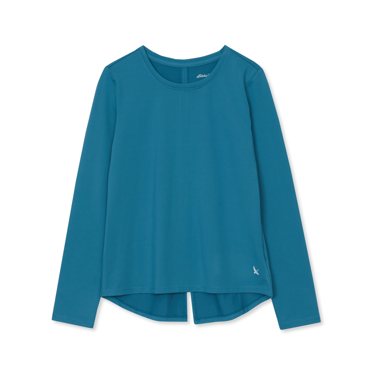 Girls' Back-Vent Active Top-Storm Blue-4