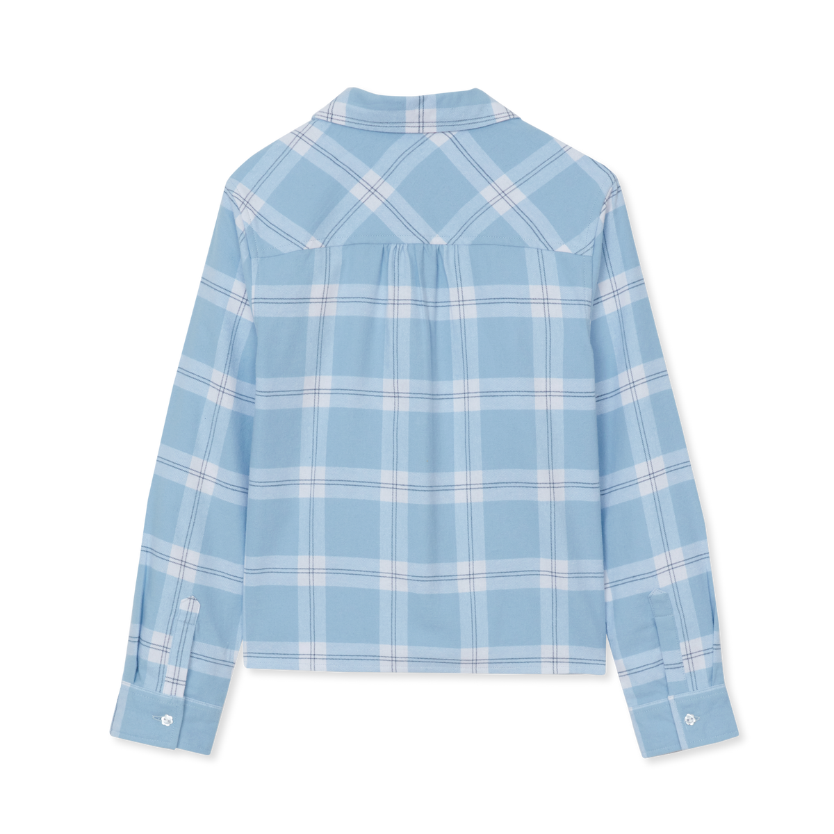 Girls' Favorite Flannel Shirt-Blue Bell-5