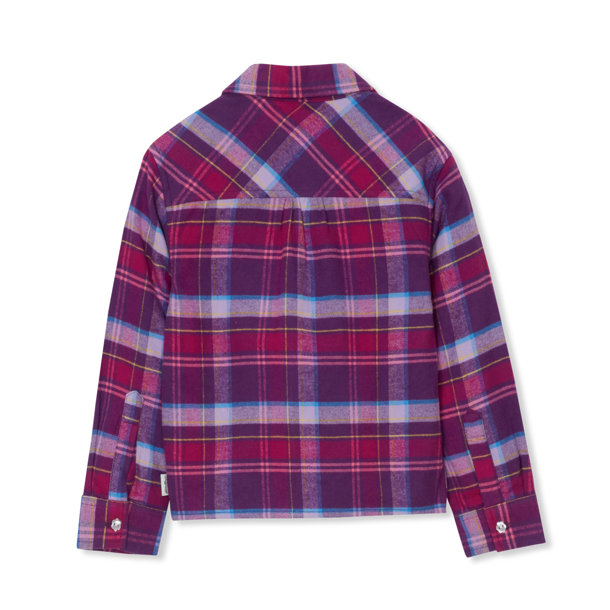 Girls' Favorite Flannel Shirt-Imperial Purple-8