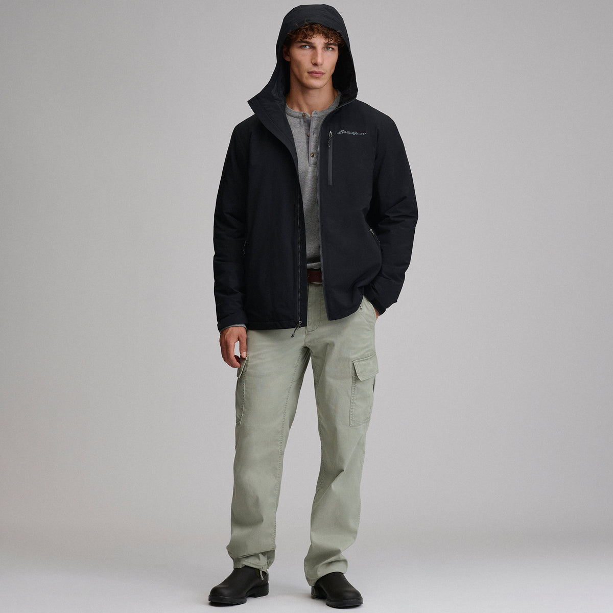 Insulated Cloud Cap Stretch-Black-12