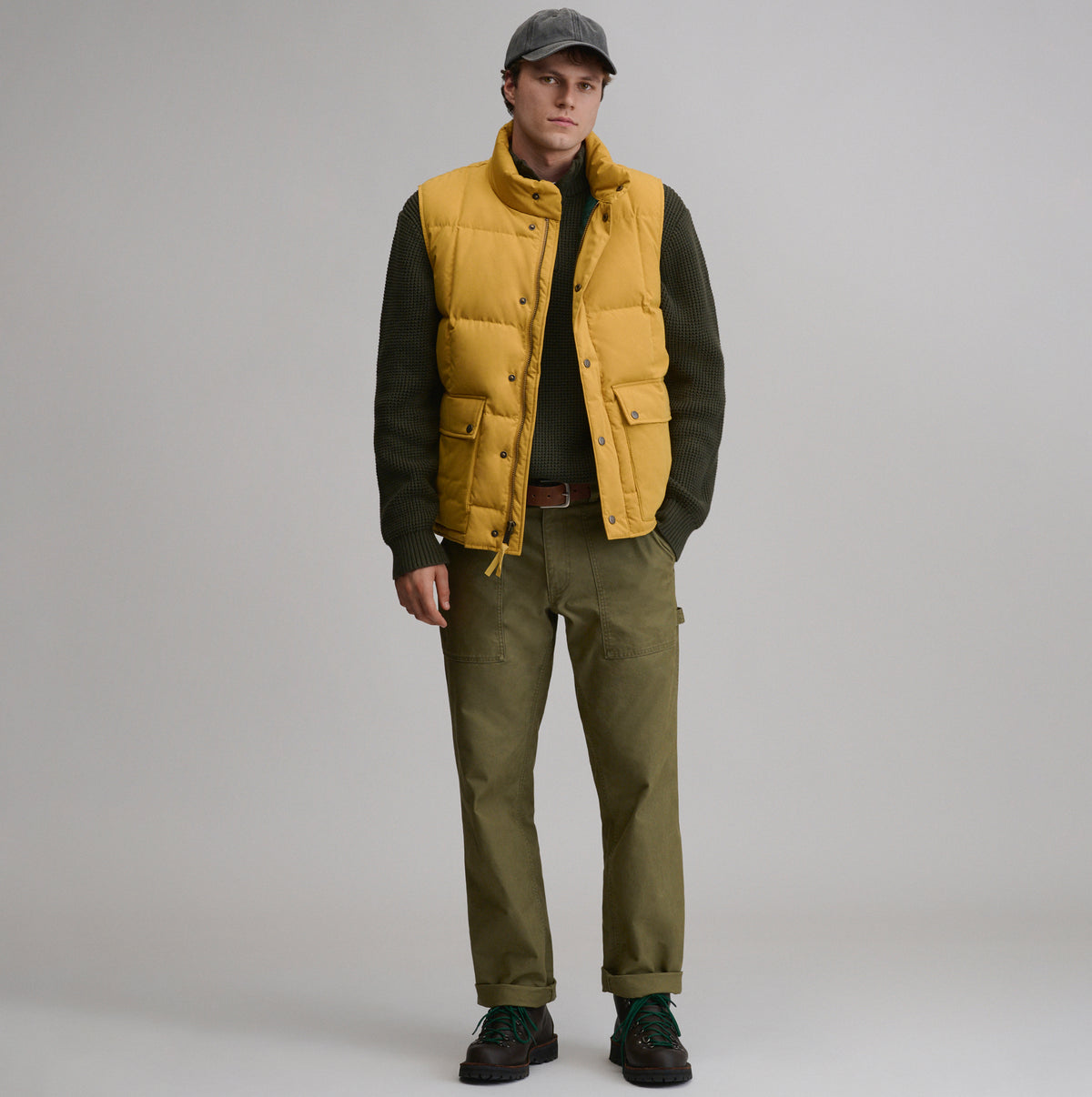 Kara Koram Vest-Golden Oak-5