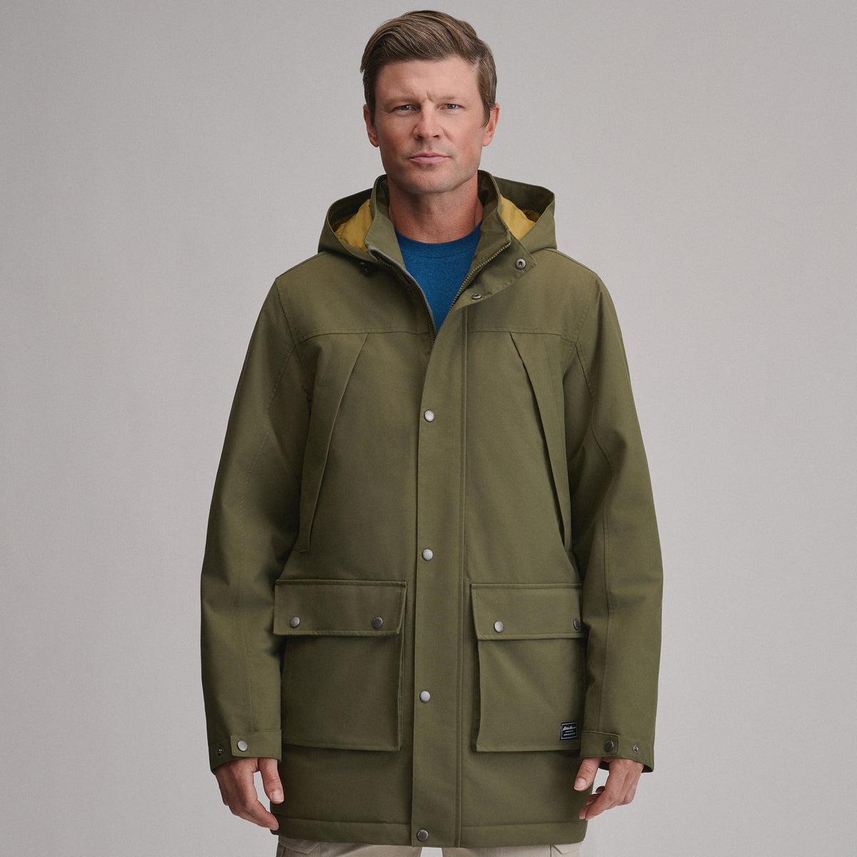 Men's Rainfoil® Heritage Insulated Parka-Dark Fatigue-1