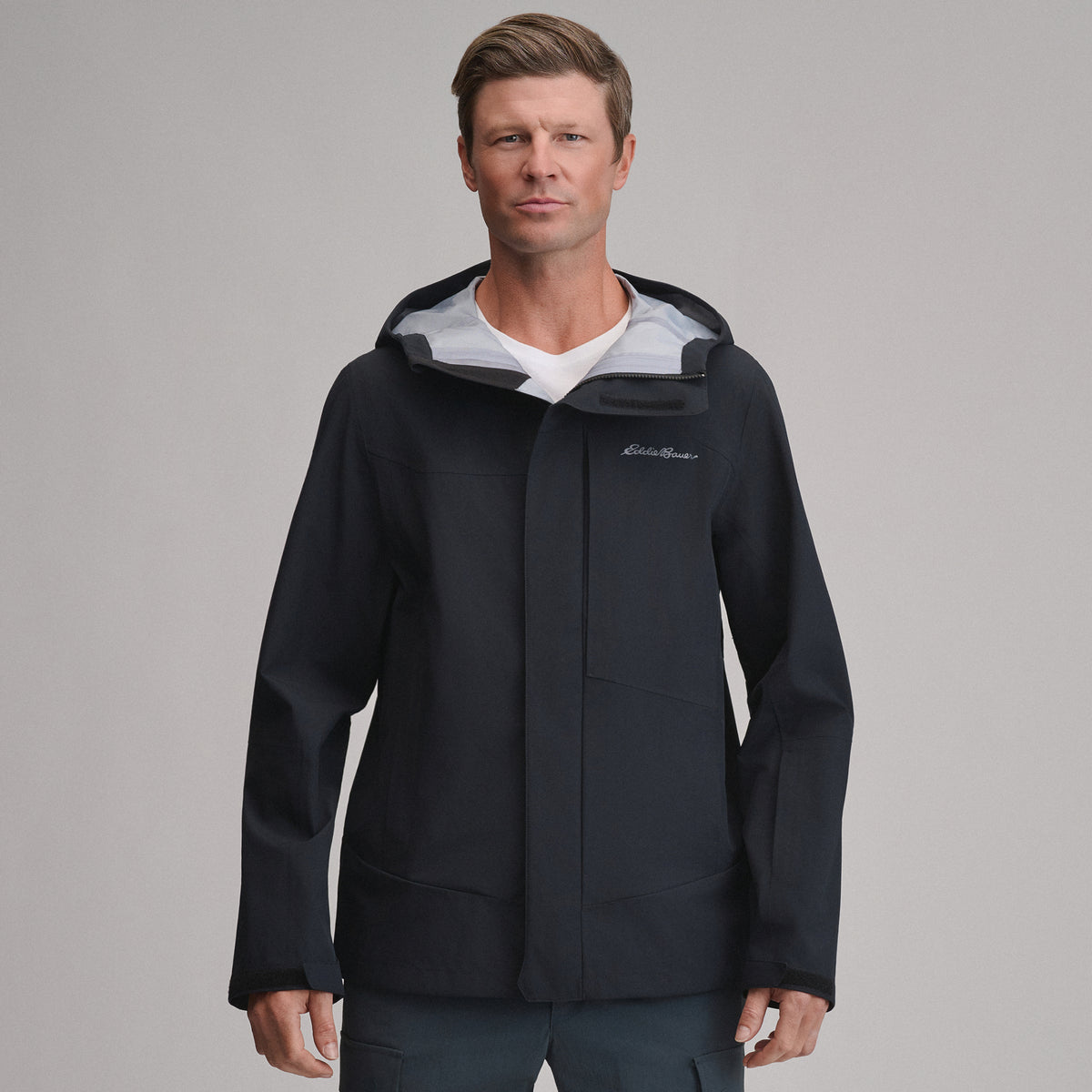 Men's Chair Six Shell Jacket-Black-8